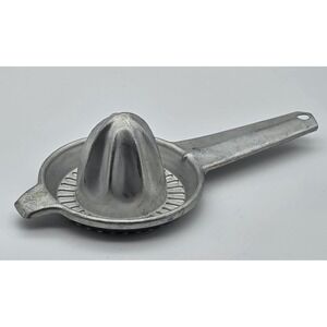 Vintage 1950s Foley Citrus Juicer Aluminum Hand Held Lemon Orange Juice Squeezer